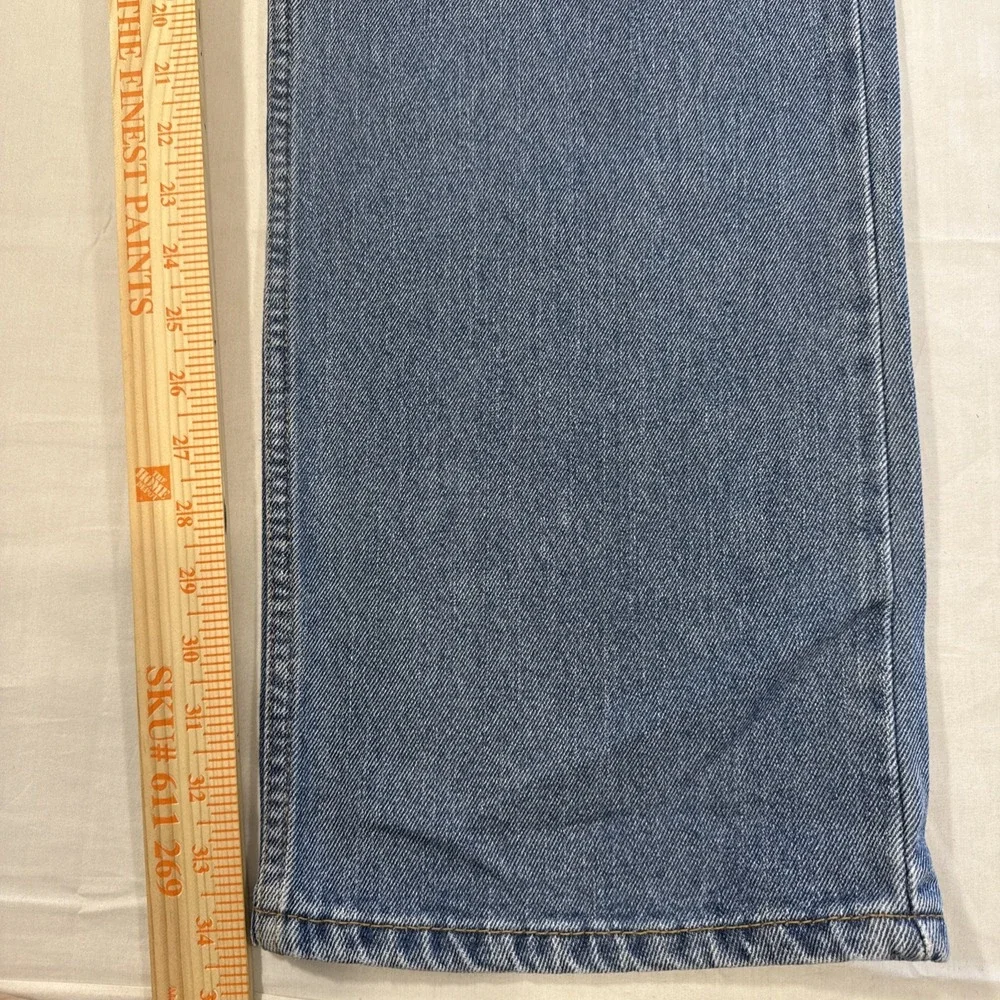 JEANS STRAIGHT LEG Levi's 505 Men's 40X34 Blue Medium Wash